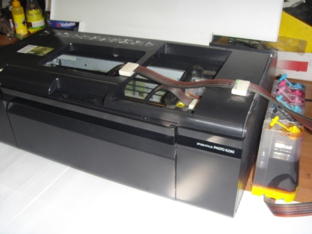 Промывка печатающей головки Epson T50, P50, R290
